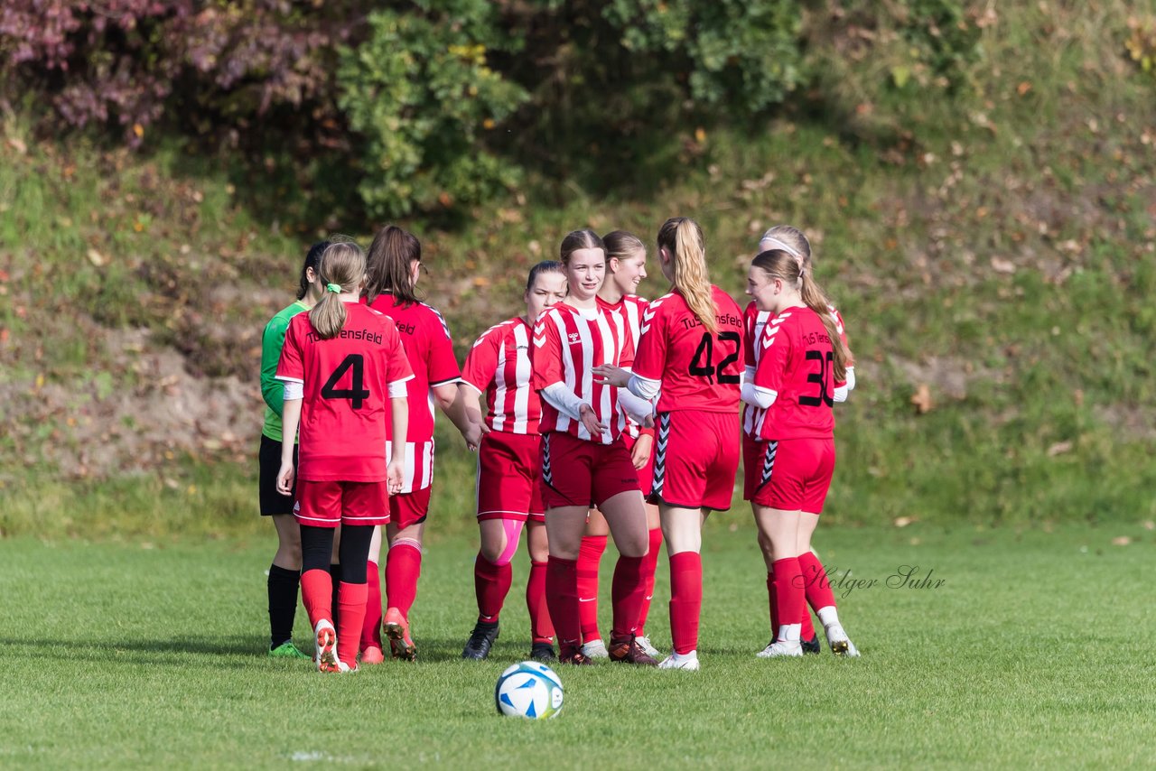 Bild 357 - wBJ TuS Tensfeld - SV Fortuna St. Juergen